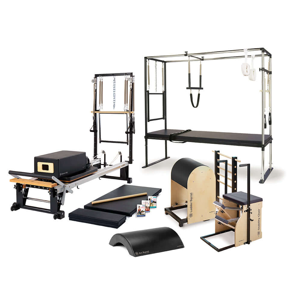Merrithew Enhanced One-On-One Studio Bundle Black Color