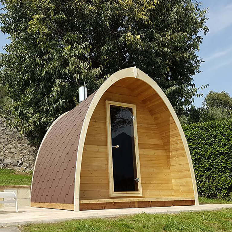 SaunaLife Model G3 Garden Series Outdoor Home Sauna Kit