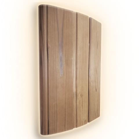 SaunaLife Light Sconce Set Plus 60" Interior LED Bar for SaunaLife E8 Barrel Sauna, RecovAthlete