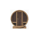 SaunaLife Model E7 4 Person Outdoor Barrel Sauna | Ergo Series