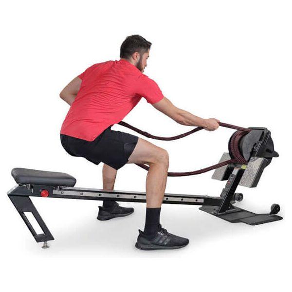 User performing rowing motions on RX3200