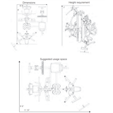 Body Solid G9S two-stack gym for partner training diagram – RecovAthlete