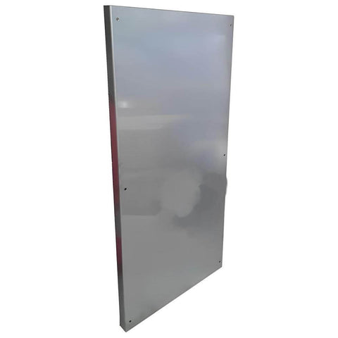 Dundalk 23"x48" Stainless Back Wall Plate - No Hole