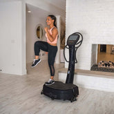 girl doing exercise on power plate my7