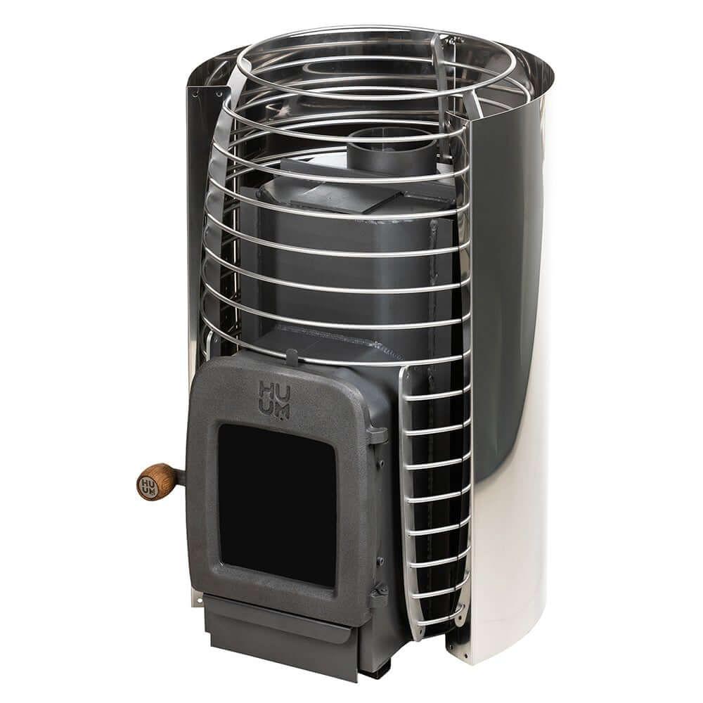 HUUM HIVE WOOD Wood-burning Sauna Stove 13kW/17kW, view 8, RecovAthlete