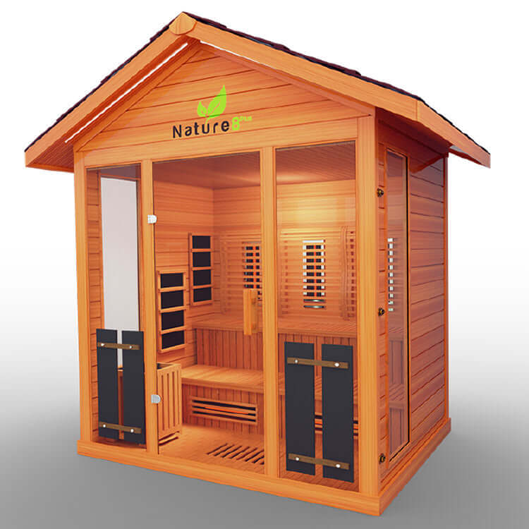 Medical Nature 8 Plus - 6 Person Outdoor Infrared Sauna