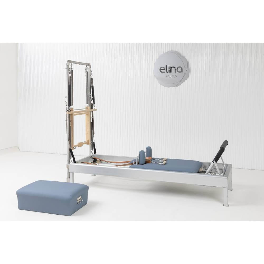 Elina Pilates Classic Aluminium Reformer 86" with Tower - Pilates Reformers Plus