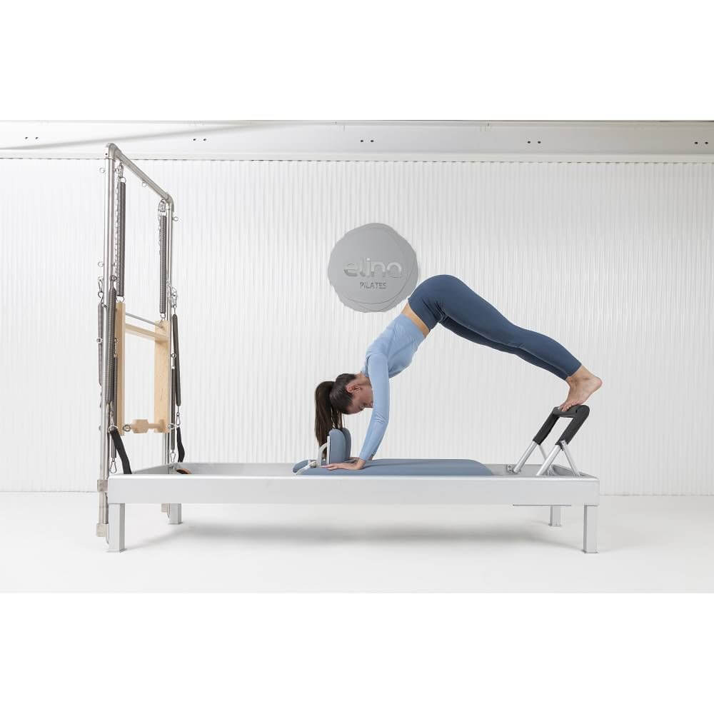 Elina Pilates Classic Aluminium Reformer 86" with Tower - Pilates Reformers Plus
