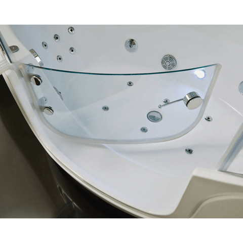 Maya Bath Platinum Comfort Walk-In Steam Shower