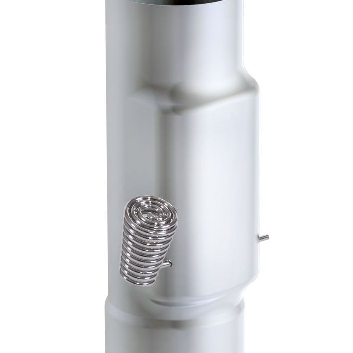 Harvia WZ115030SP sauna stove smoke pipe damper 115mm stainless steel