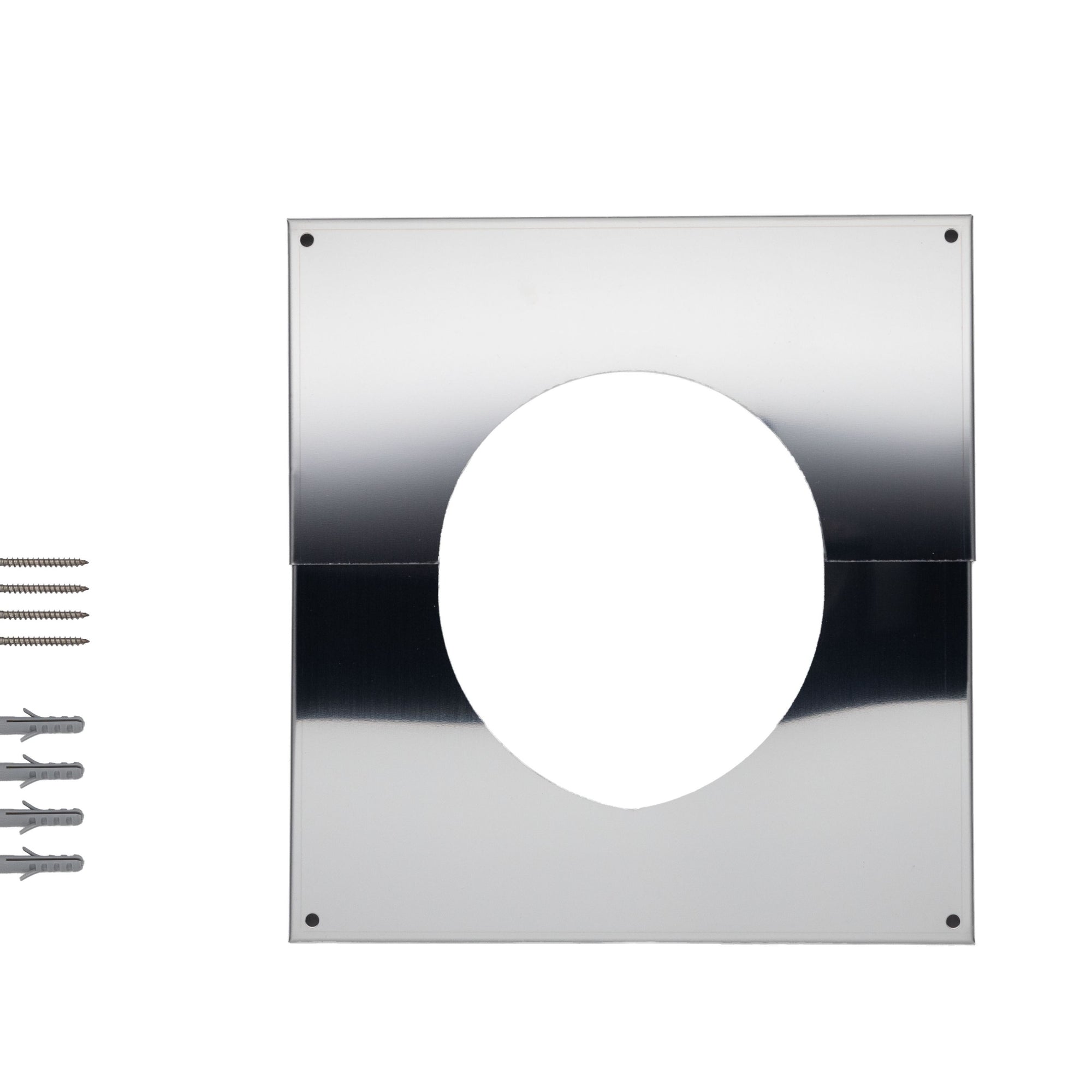 Harvia WZ020115 smoke pipe lead-through flange stainless steel