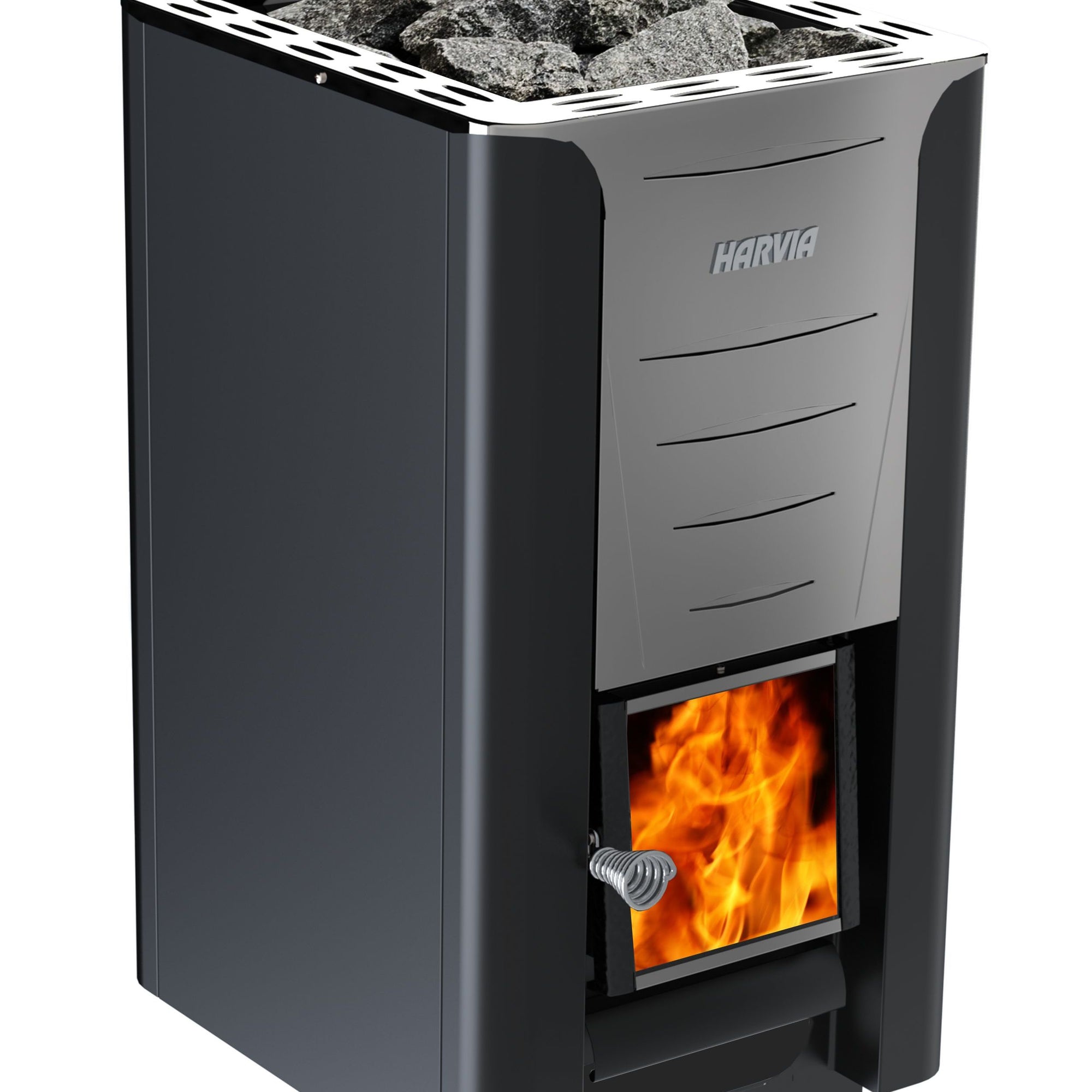Harvia PRO 26 wood burning sauna stove WKPR26M front view