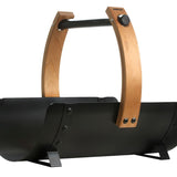 Harvia SASPO102 Legend sauna firewood basket black steel