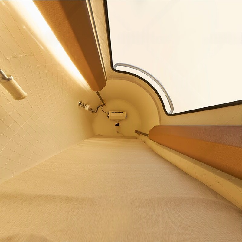 Macy-Pan HP2202 2.0 ATA Hard Shell Hyperbaric Chamber, view 13, RecovAthlete