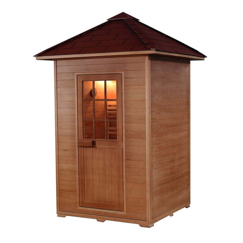 Sunray Eagle 2 Person Outdoor Traditional Sauna HL200D1