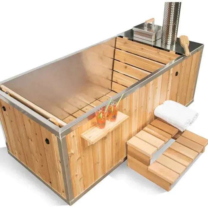 Leisurecraft The Starlight Wood Burning Hot Tub | CT372W, view 2, RecovAthlete