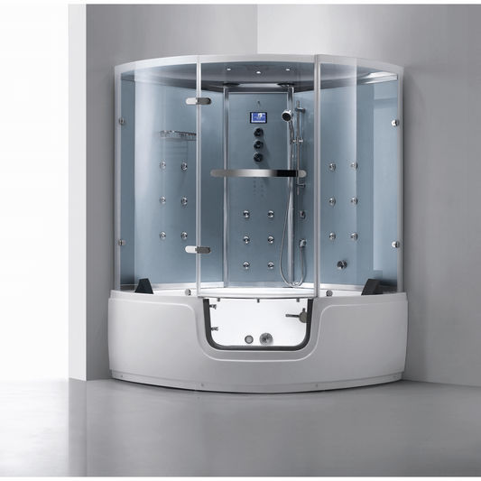 Maya Bath Platinum Comfort Walk-In Steam Shower, view 2, RecovAthlete
