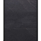 Harvia SACSW001M decorative stone wall panel with black aluminium frames