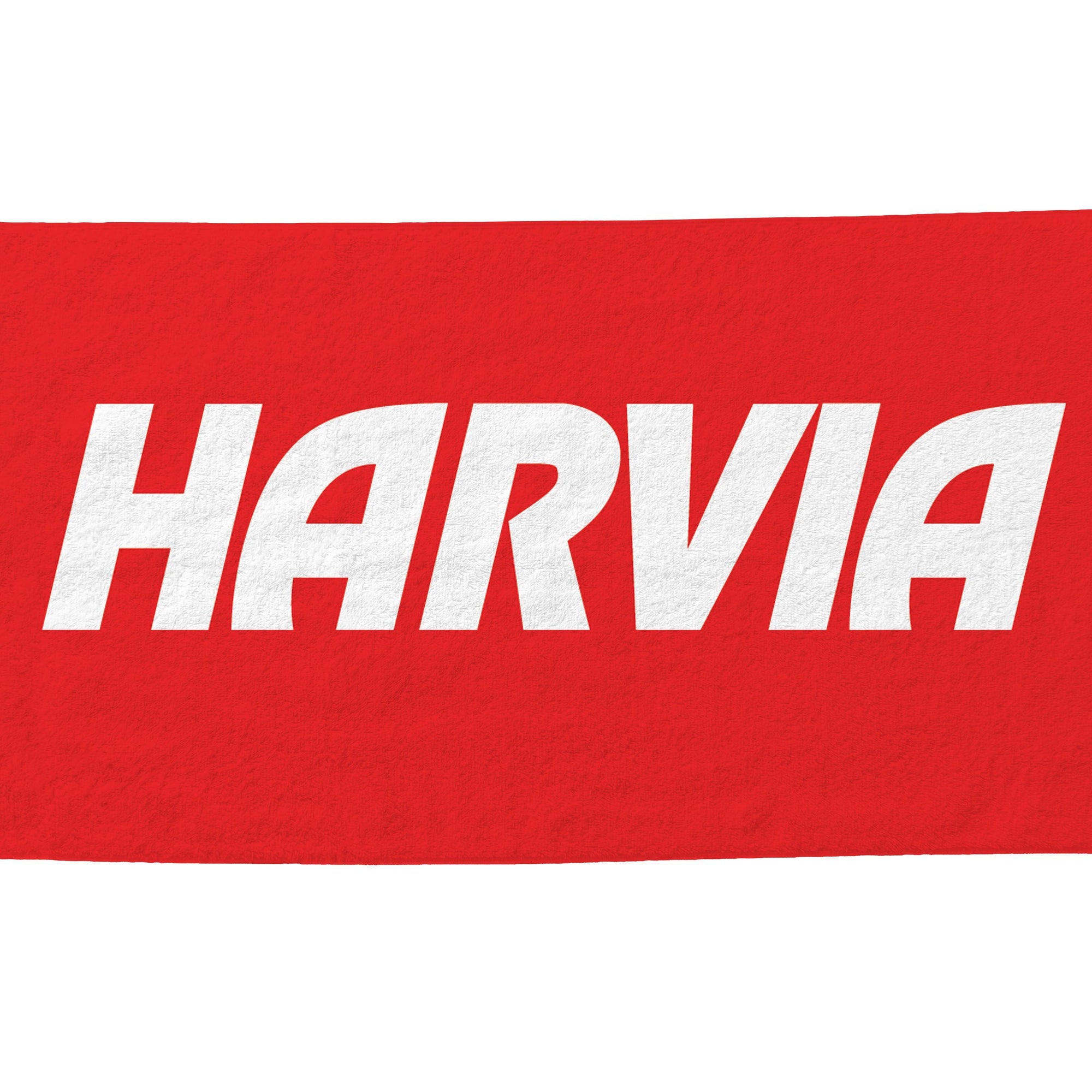 Harvia sauna towel 600 GSM cotton red
