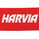 Harvia sauna towel 600 GSM cotton red