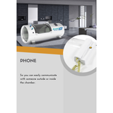Oxyrevo Quest30 1.5 - 2.0 ATA Hard Hyperbaric Chamber, view 22, RecovAthlete