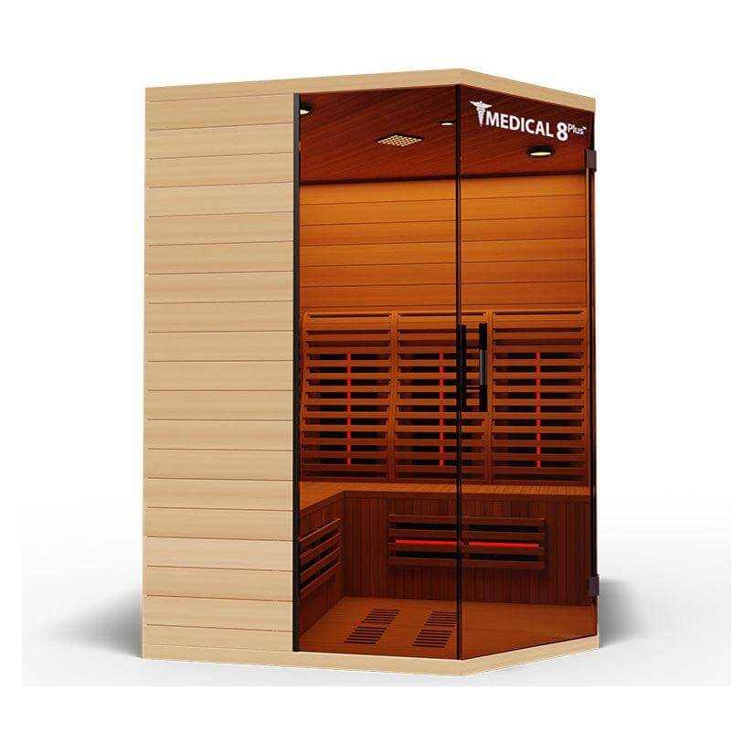 Medical 8 Plus Infrared 4 Person Sauna, view 5, RecovAthlete