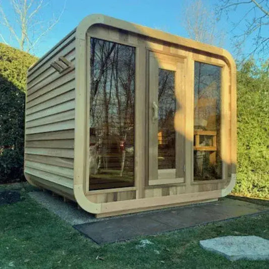 Leisurecraft Canadian Timber Luna Sauna Cube 4 Person | CTC22LU