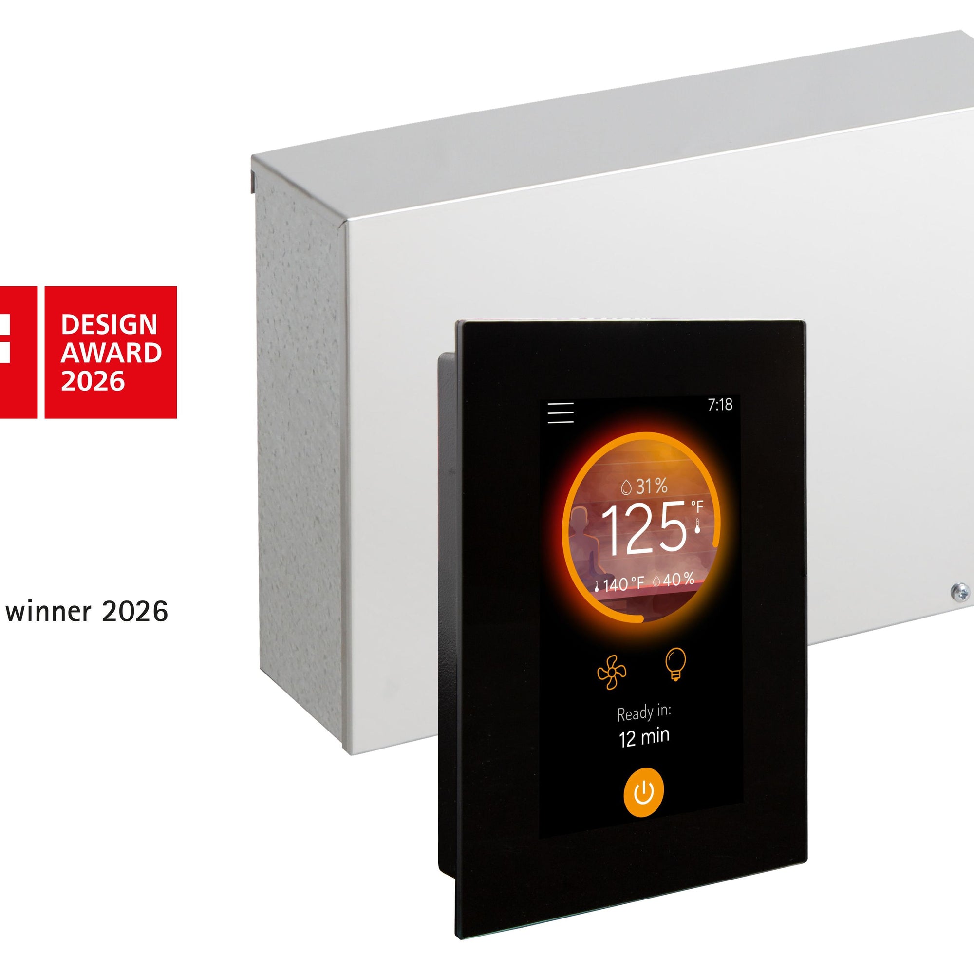 Harvia Fenix Combi sauna control panel and power unit
