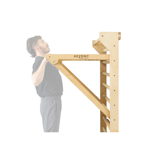 Adjustable Pull-Up and Dip Bar (for Swedish Ladder Stall Bars)