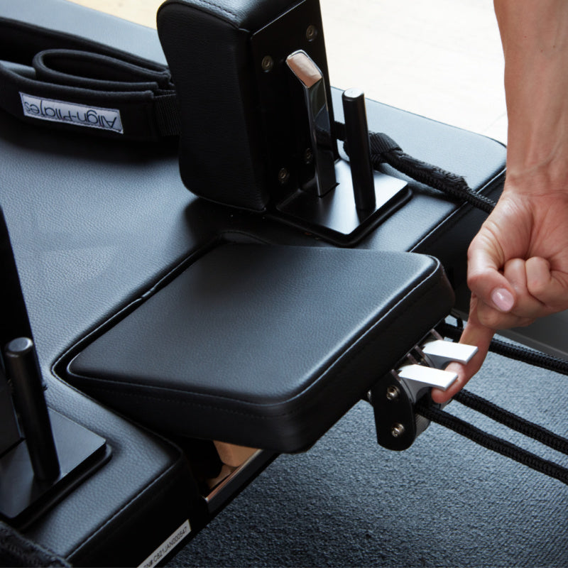 Close view of the Pro Rope Adjusters by the head rest