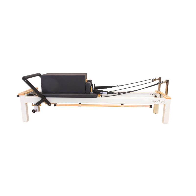 C8-S Pro reformer with a sitting box placed on the carriage