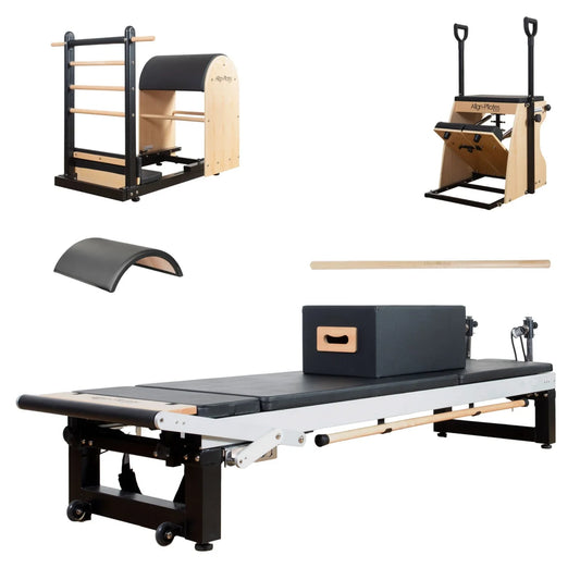 Align Pilates 1-on-1 Studio Package – Reformer, Chair & Barrels