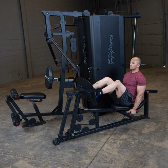 Body Solid Pro Clubline S1000 Four-stack Gym, view 14, RecovAthlete