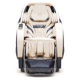Bodyfriend Palace II massage chair in Atlantic Blue, front view-Recovathlete