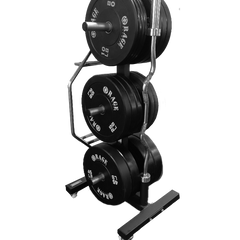 CFF-BPR6 Mobile Bar & Olympic Bumper Plate Rack