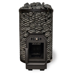 Cozy Heat O Thru-Wall 12 Sauna Stove COZYOTW12