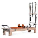 BASI Systems Compact Pilates Reformer Machine with Tower#color_campfire-orange