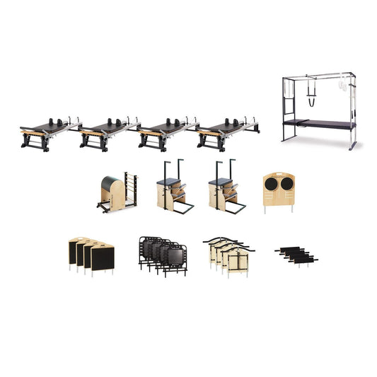 Merrithew V2 Max Plus – Premium 4-Reformer Pilates Studio Package (Cadillac at Every Station)
