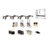 Merrithew V2 Max – Professional 4-Reformer Pilates Studio Package (High-Access, Heavy Duty)