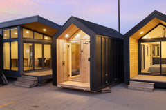 Sweaty Yeti Fit Studio Outdoor Fitness Cabin