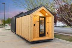 Sweaty Yeti Fit Studio Outdoor Fitness Cabin