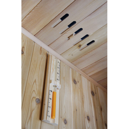 SunRay Hampton 3 Person Traditional Indoor Sauna, view 5, RecovAthlete
