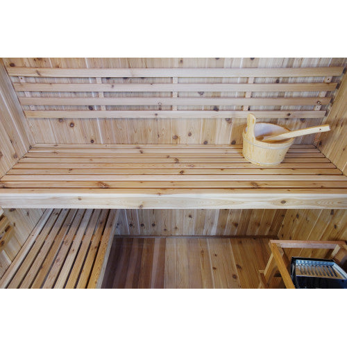 SunRay Hampton 3 Person Traditional Indoor Sauna, view 8, RecovAthlete