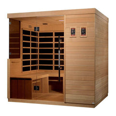 Dynamic La Sagrada 6-Person Ultra Low EMF FAR Infrared Sauna (Canadian Hemlock)