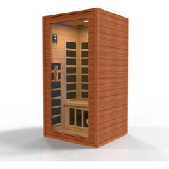 Dynamic Avila Elite 1-2-Person Ultra Low EMF FAR Infrared Sauna (Canadian Hemlock)