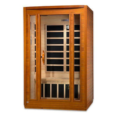 Dynamic San Marino Elite 2-Person Ultra Low EMF FAR Infrared Sauna (Canadian Hemlock)