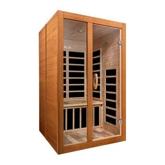 Dynamic Santiago Elite 2-Person Ultra Low EMF FAR Infrared Sauna (Canadian Hemlock)