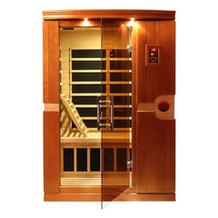 Dynamic Venice Elite 2-Person Ultra Low EMF FAR Infrared Sauna (Canadian Hemlock)