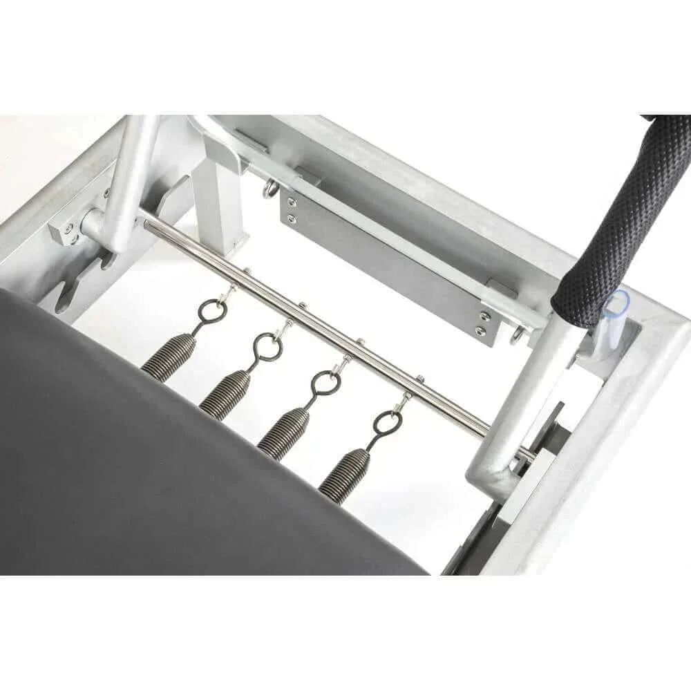 Black Elina Pilates Classic Aluminium Reformer Machine by Elina Pilates sold by Pilates Matters® by BSP LLC