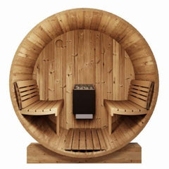 SaunaLife Model E8W Sauna Barrel-Window - My Sauna World